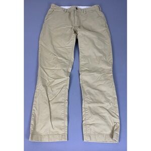 Best Made‎ Co Pants Men's Size 31x30 Tan Khaki Straight Leg Cotton Twill Chino